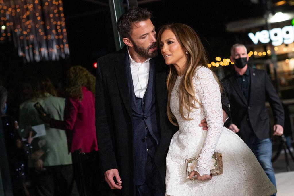 Ben Affleck and Jennifer Lopez