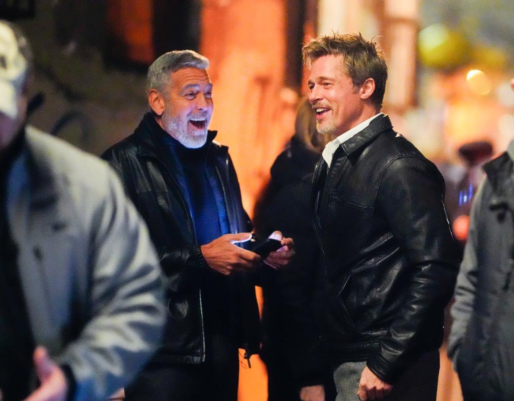 George Clooney, Brad Pitt