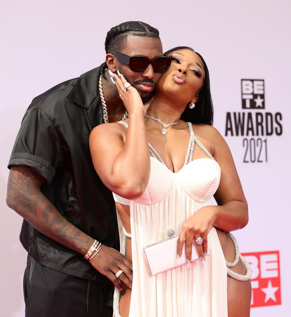 Megan Thee Stallion and Pardison "Pardi" Fontaine