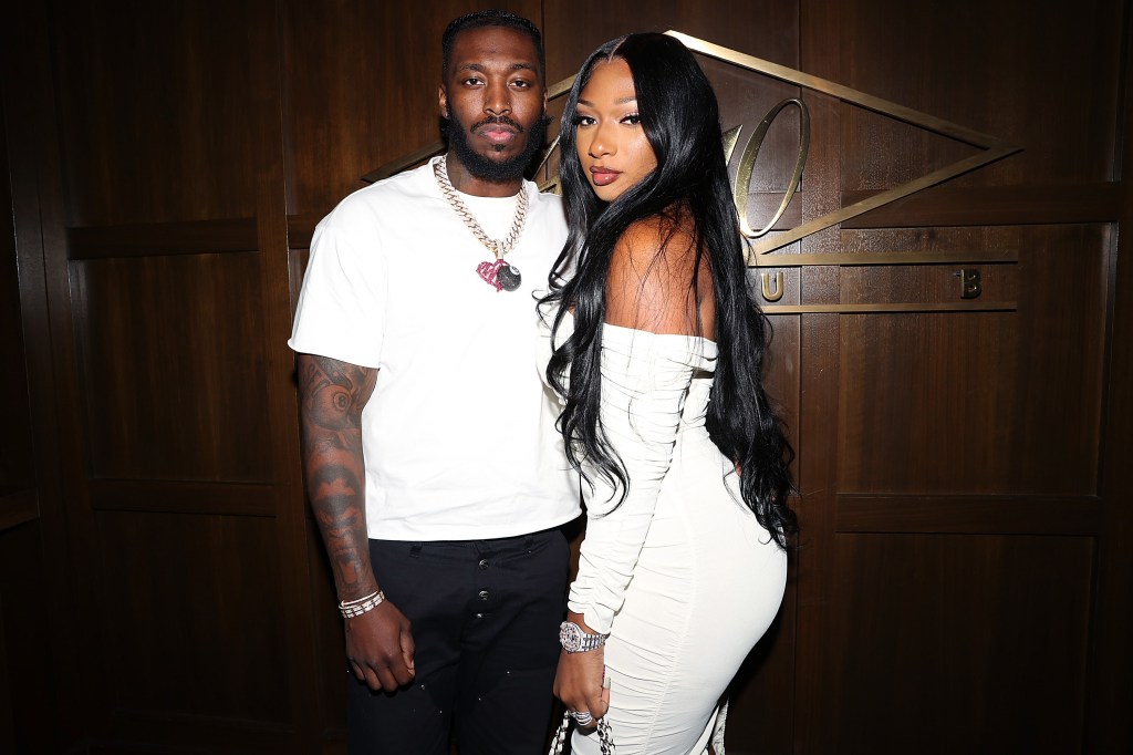 Megan Thee Stallion and Pardison "Pardi" Fontaine